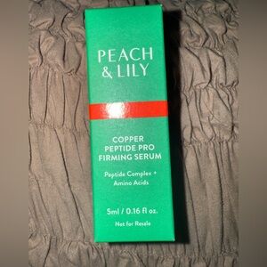 💙 4/$20 Peach & Lily COPPER PEPTIDE PRO FIRMING SERUM Peptide Complex